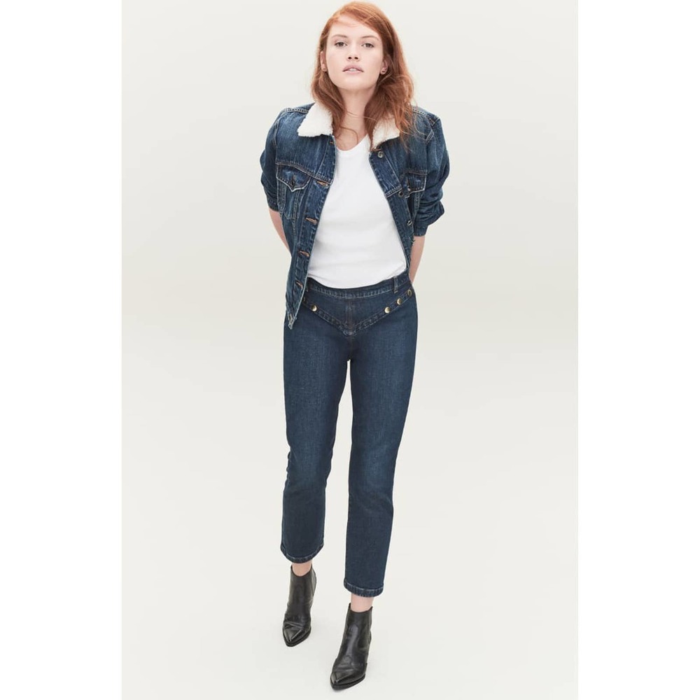 GOOD AMERICAN Boyfriend Denim Jacket